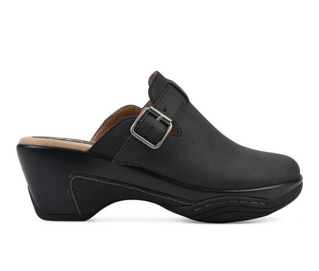 Women's White Mountain Viewed Clogs in Black W color
