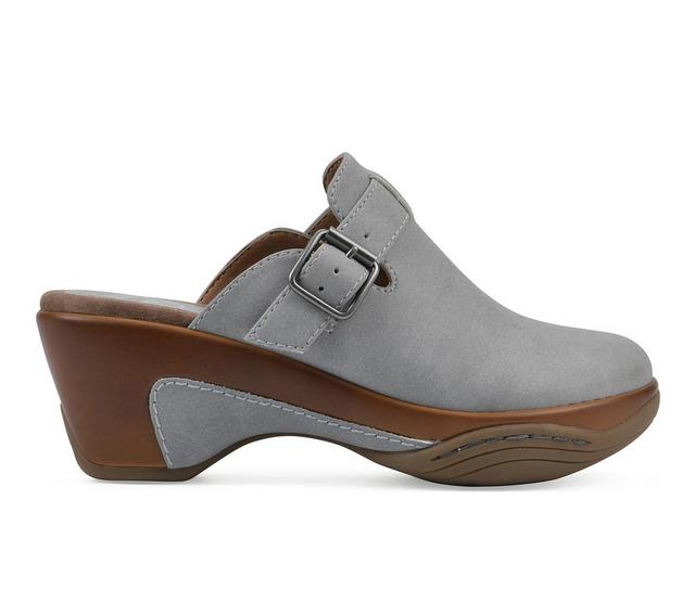 Women's White Mountain Viewed Clogs in Dove Grey W color