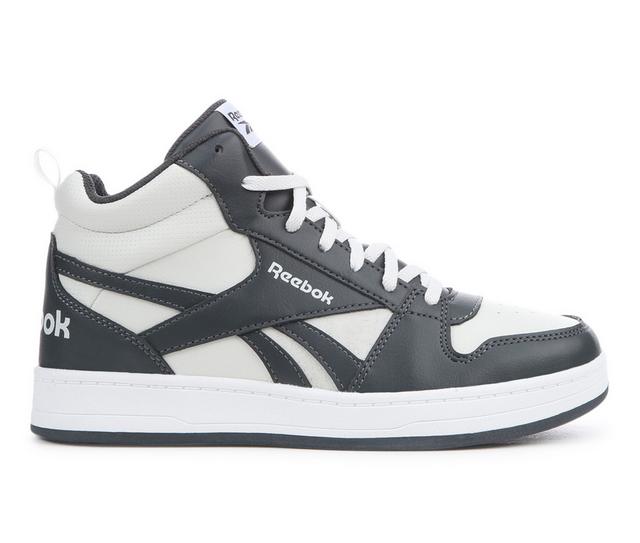 Kids' Reebok Royal Prime Mid 2.0 Sneakers in Gry/Gry/Wht color