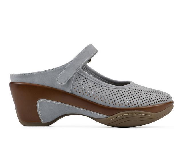 Women's White Mountain Vinto2 Clogs in Blue Raspberry color