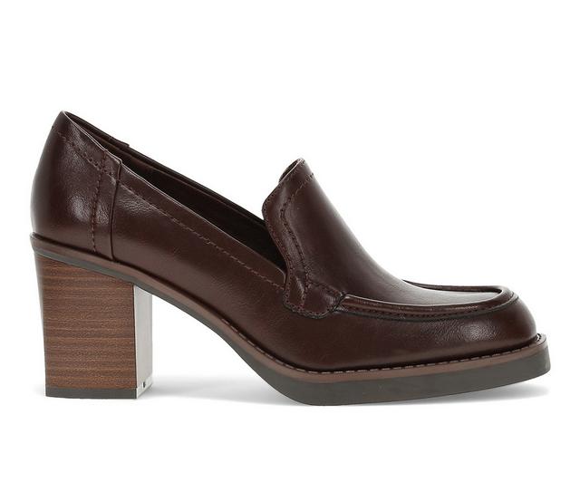 Women's Baretraps Gretel Heeled Loafers in Bloodstone color