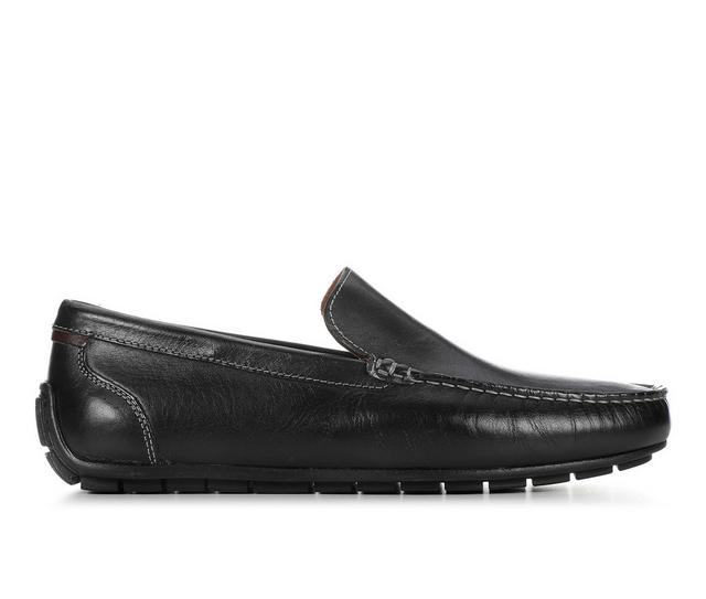 Men's Johnston and Murphy Beck Venetian Loafers in Black color