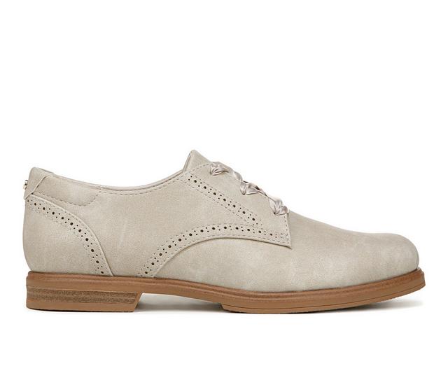 Women's Dr. Scholls Hello Oxfords in Oyster Grey color