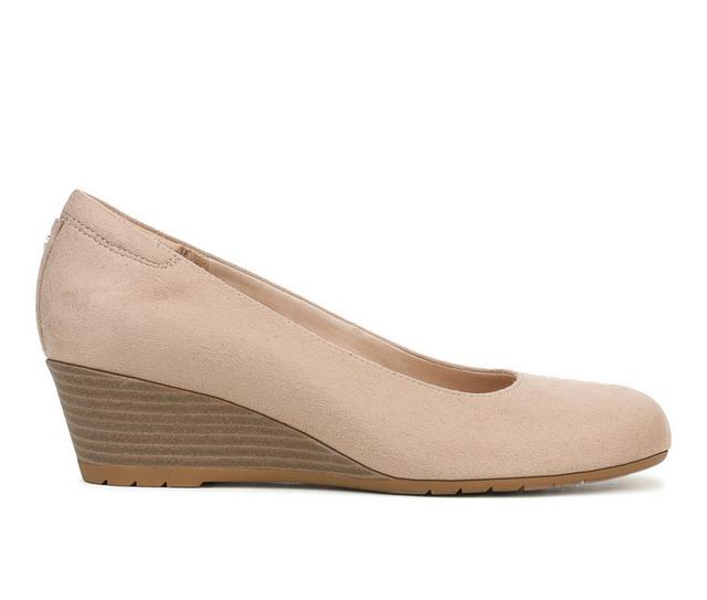 Women's Dr. Scholls Be Flex Wedge Pumps in Cuban Sand color