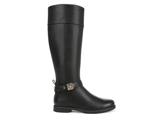 Women's Dr. Scholls Hello Rider Knee High Boots in Black color