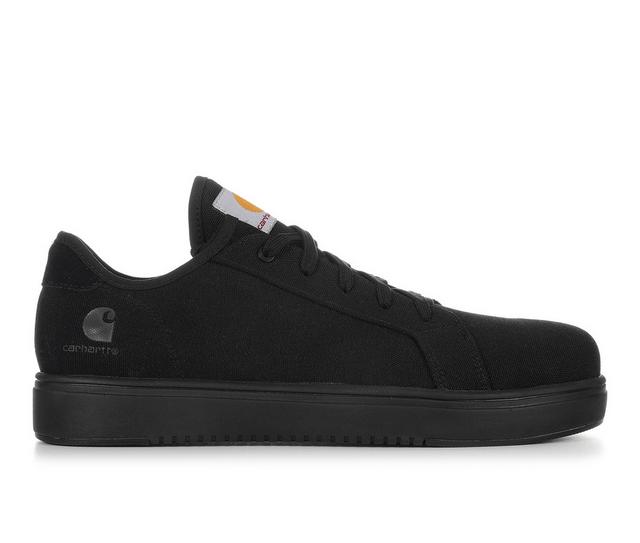 Men's Carhartt Detroit Esd Canvas Work Shoes in Black color