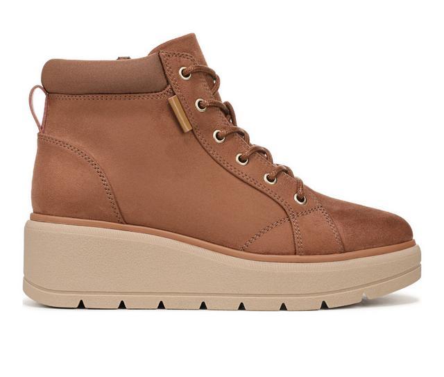 Women's Dr. Scholls Nice Day Max Alpine Winter Booties in Honey color
