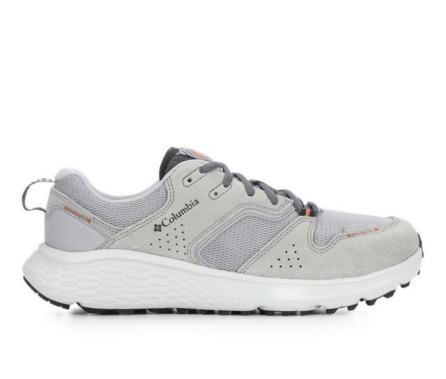 Men's Columbia Benson Casual Outdoor Sneakers in Steam/Owl color