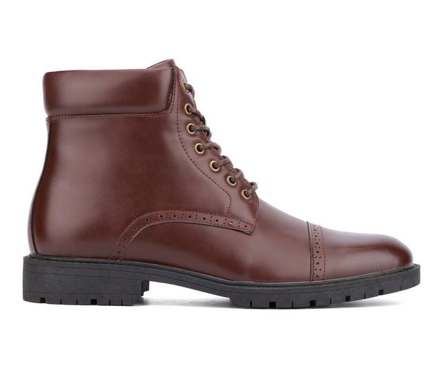 Men's New York and Company Matt Boots in Coffee color