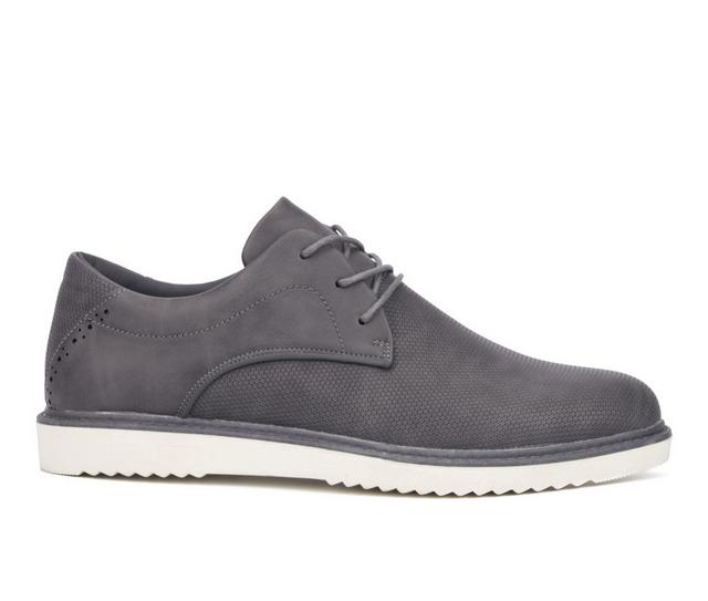 Men's New York and Company Thatcher Casual Oxfords in Grey color