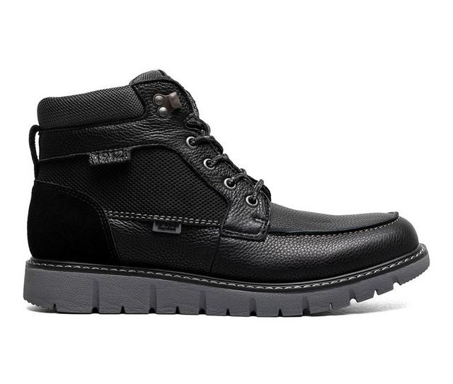 Men's Nunn Bush Karnak Hiking Boots in Black Tumble color