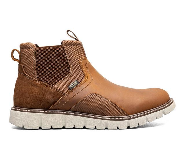 Men's Nunn Bush Karnak Plain Toe Hiking Boots in Tan Crazy Horse color