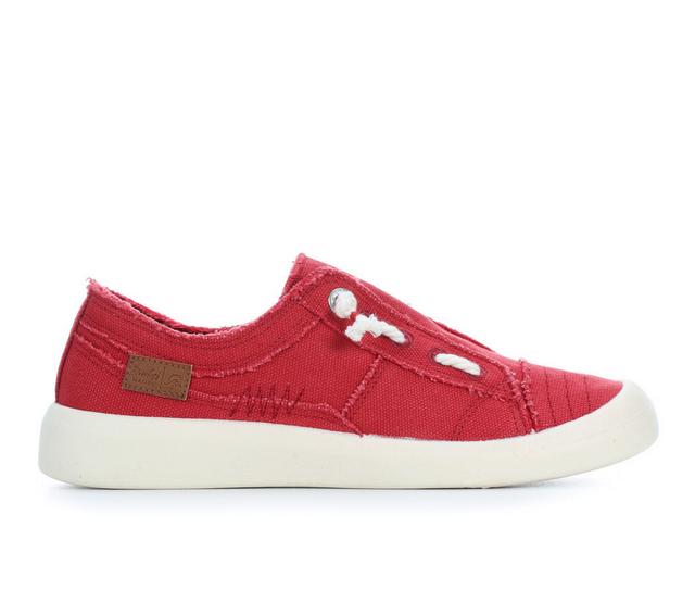Women's Blowfish Malibu Beachside Slip-On Sneakers in Red color