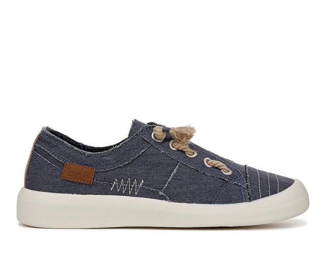 Women's Blowfish Malibu Beachside Slip-On Sneakers in Navy color