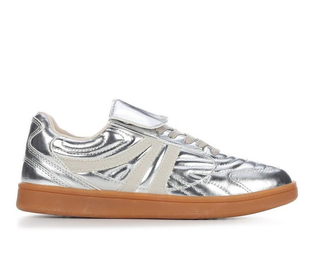 Women's Steve Madden Madrid Sneakers in Silver color