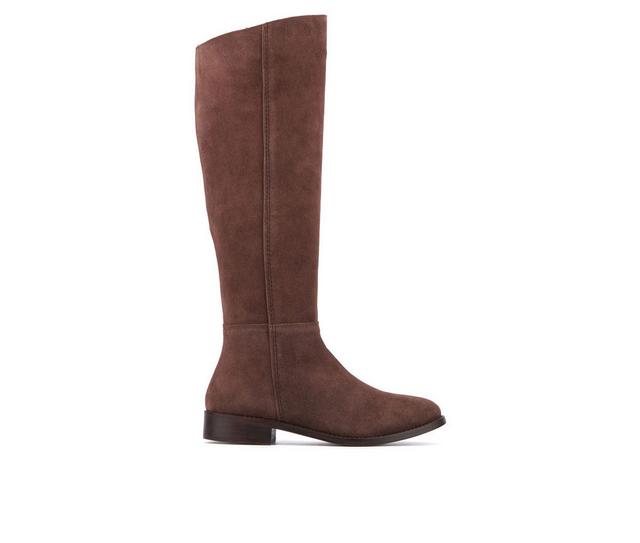 Women's Vintage Foundry Co Raelynn Knee High Boots in Brown color