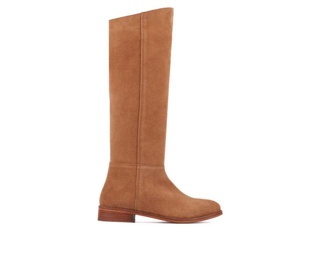 Women's Vintage Foundry Co Raelynn Knee High Boots in Tan color