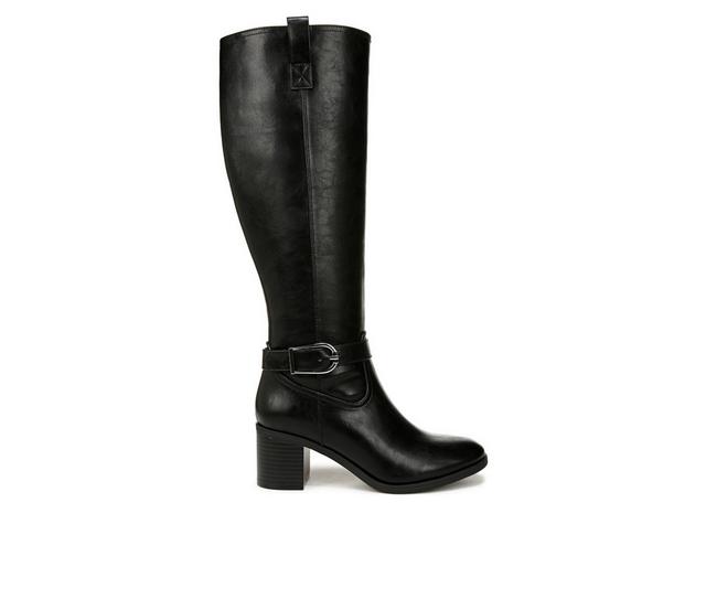 Women's LifeStride Legend Wide Calf Knee High Boots in Black color