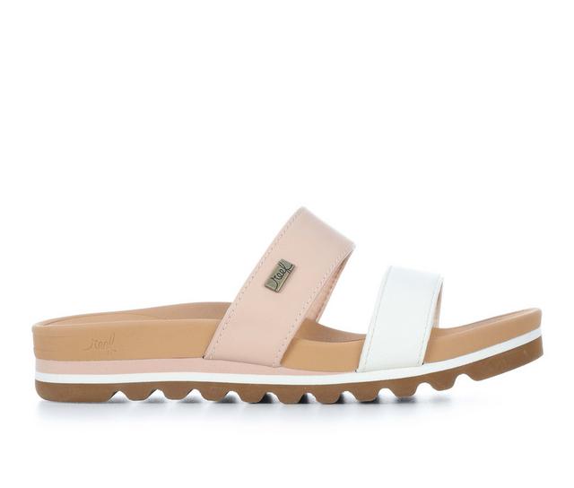 Girls' Reef Little Kid & Big Kid Horizon Sandals in Seashell Duo color