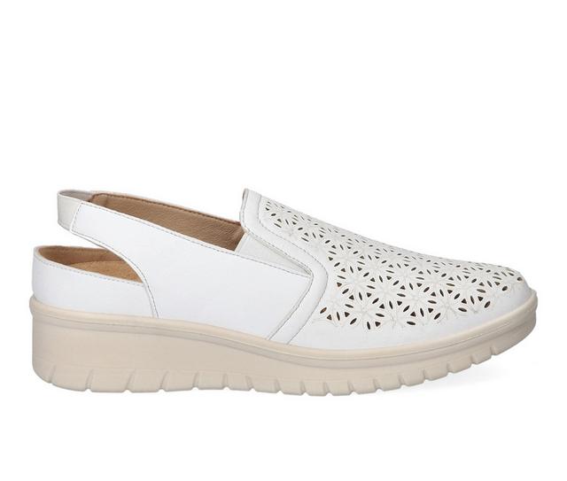 Women's Easy Street Petal Sneakers in White color