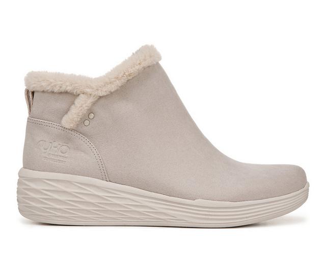 Women's Ryka Nimbus Booties in Chateau Taupe color