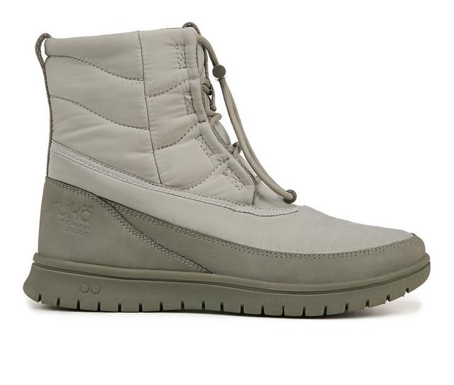 Women's Ryka Solace Booties in Abbey Green color