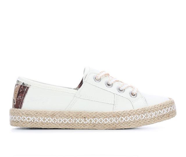 Women's Blowfish Malibu Buenos Casual Sneakers in Cream color
