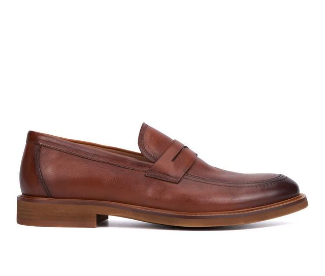 Men's Vintage Foundry Co Bradford Dress Loafers in Tan color