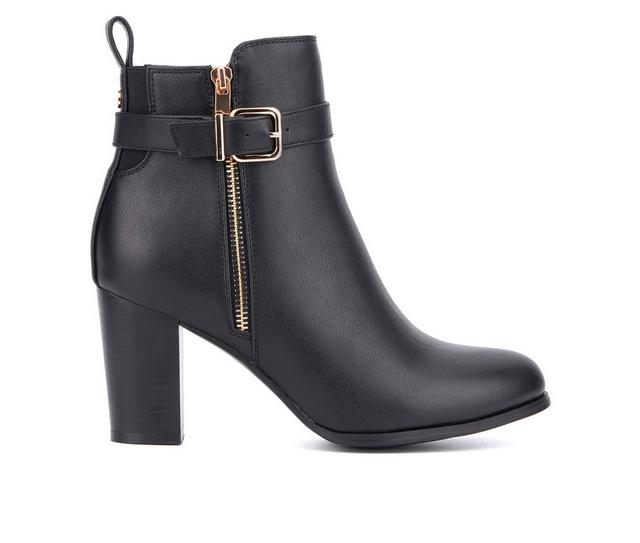 Leather heel boots for women best sale