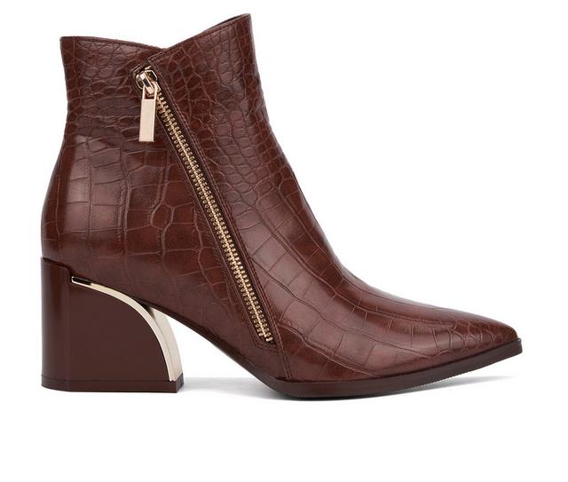 Women's Torgeis Nava Booties in Brown color