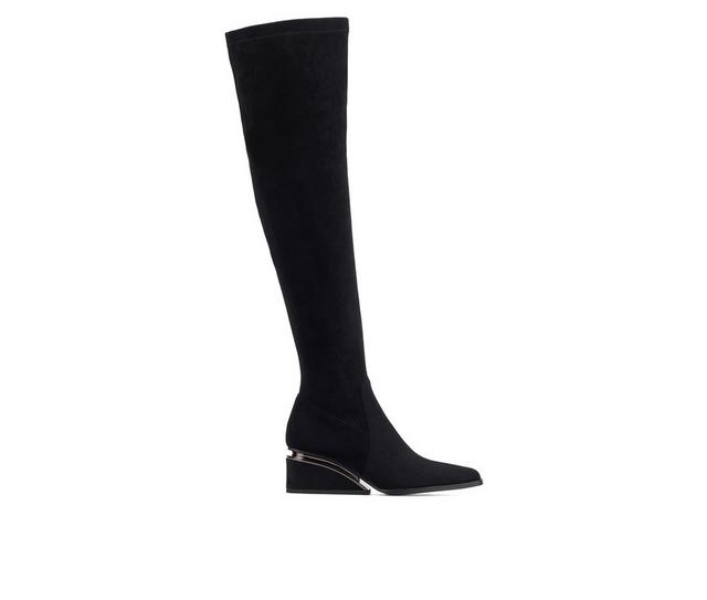 Women's Torgeis Madaline Knee High Boots in Black color
