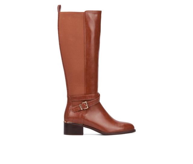 Women's Torgeis Danelle Knee High Boots in Cognac color