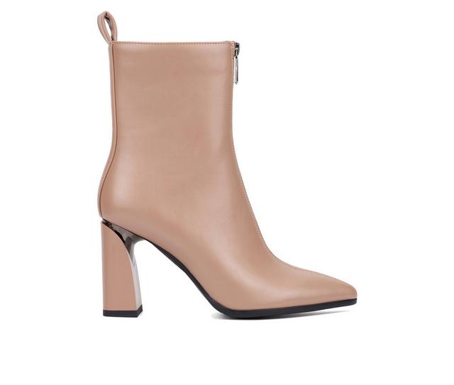 Women's Torgeis Hyde Booties in Taupe color