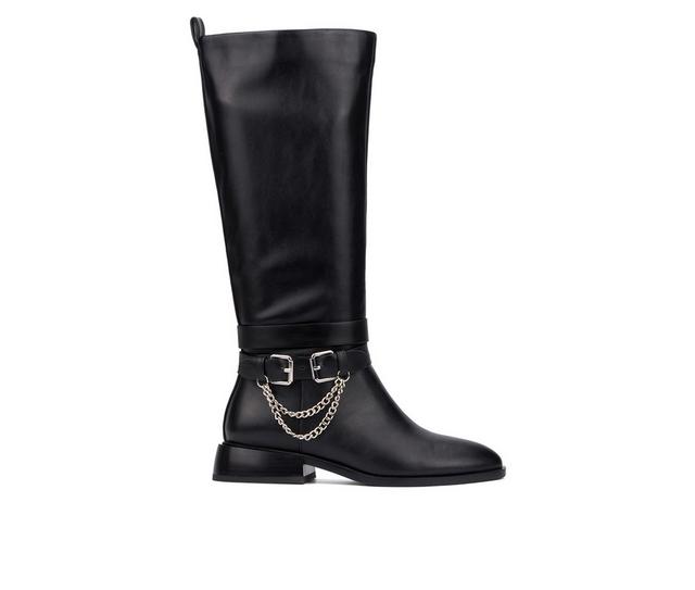 Women's Torgeis Valora Knee High Boots in Black color