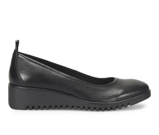 Women's Comfortiva Dillon Slip Resistant Wedges in Black color