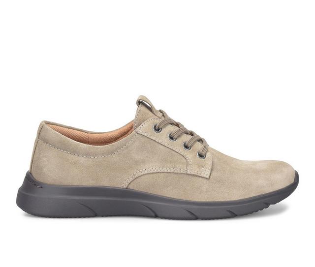 Women's Comfortiva Mariah Slip Resistant Oxfords in Light Taupe color