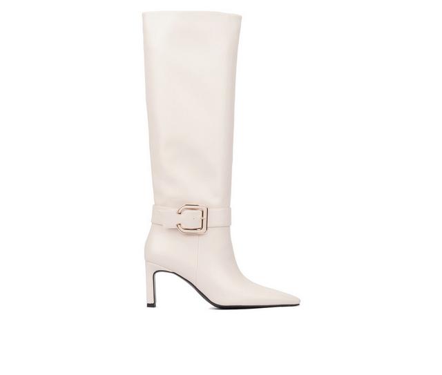 Women's Torgeis Carlotta Knee High Boots in Beige color