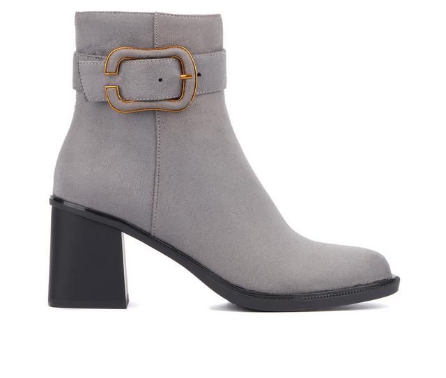 Women's Torgeis Melody Booties in Grey color