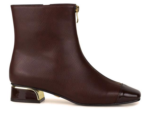 Women's Ninety Union Elite Booties in Brown color
