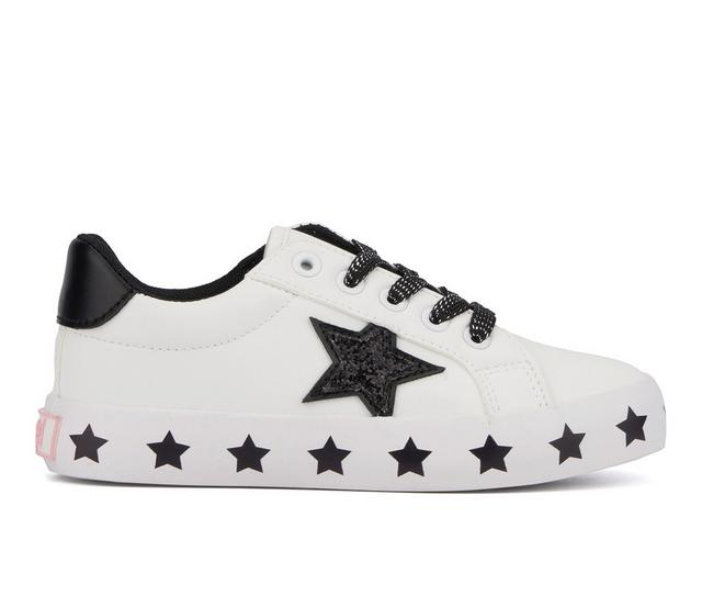 Girls' Olivia Miller Girl Little & Big Kid Super Starr Sneakers in White color