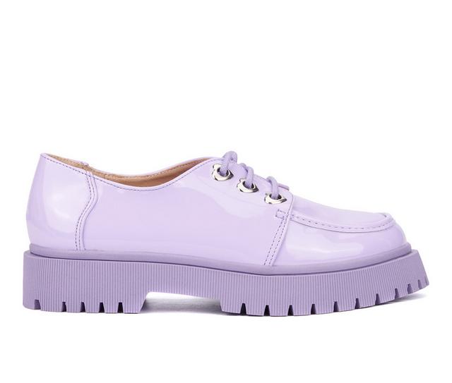 Girls' Olivia Miller Girl Little & Big Kid Northern Litez Oxfords in Purple color