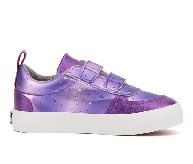 Girls' Olivia Miller Girl Toddler Good Luck Sneakers in Purple color