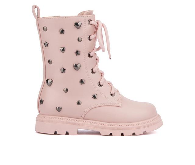 Girls' Olivia Miller Girl Toddler & Little Kid Astro Girl Boots in Blush color