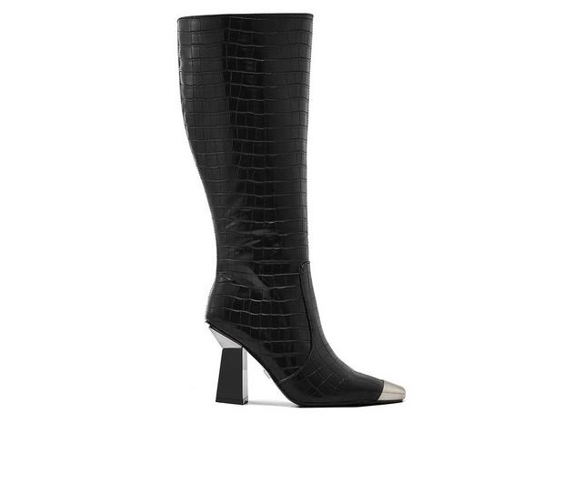 Women's Ninety Union Jada Knee High Boots in Black color