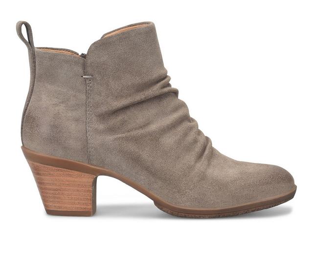 Women's Comfortiva Brandy Booties in Taupe color