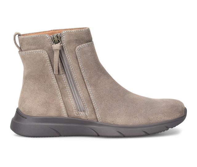 Women's Comfortiva Maxine Booties in Taupe color