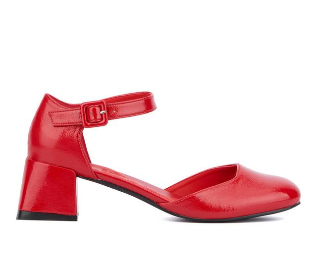 Women's Olivia Miller Ascendant Pumps in Red color