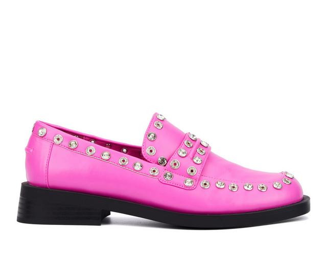 Women's Olivia Miller Libra Loafers in Pink color