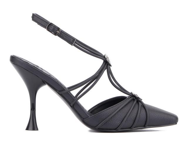 Women's Olivia Miller Celestial Pumps in Black color