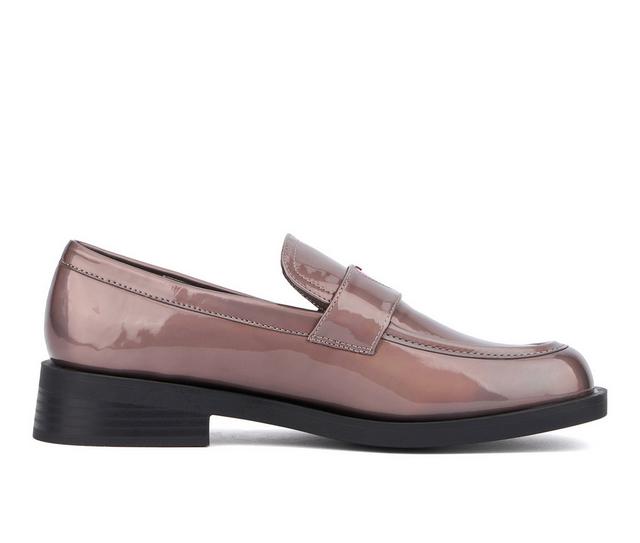 Women's Olivia Miller Luminaries Loafers in Gun Metal color